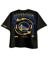 Two Hype Men's Black Golden State Warriors Drip Dime Collection Premium T-Shirt