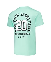 Kur8ted Men's and Women's Sabrina Ionescu Mint New York Liberty Player Id Arch T-Shirt