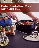 Alva Maestro 3-Piece Premium Ceramic Nonstick Cookware Set - Professional Frying Pan & 3.5 Qt Saute Pan, Non-Toxic Pfas/Pfoa/Ptfe-Free