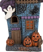 Northlight 22.75" Led Lighted Haunted House with Ghosts Halloween Decoration