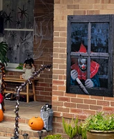 Northlight 47" Creepy Clown Scary Window Halloween Decoration