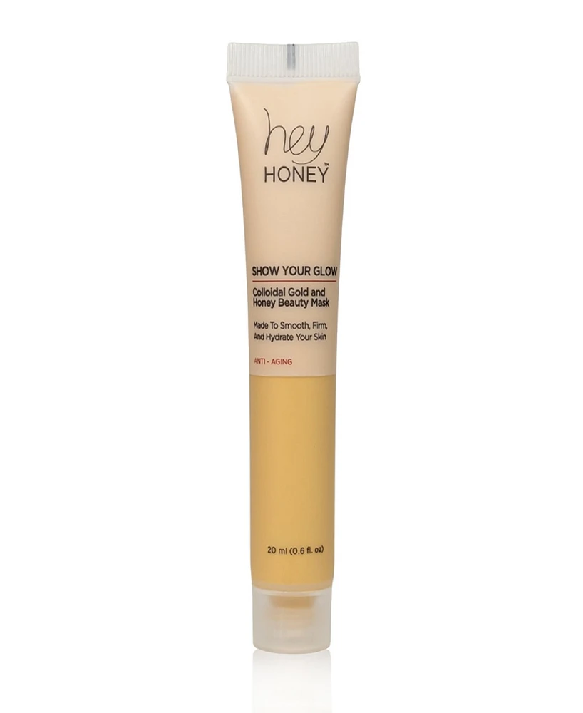 Hey Honey Show Your Glow Colloidal Gold-Tone Honey Beauty Mask, 50 ml