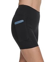 Calvin Klein Women's Outline Logo High-Rise Bike Shorts