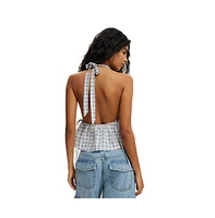 Cotton On Women's Haven Tie Side Halter Top