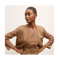 M.m.LaFleur Women's Cynthia Dress - Washable Wool Twill