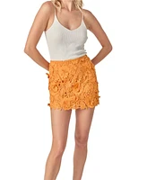 endless rose Women's Floral Lace Mini Skirt