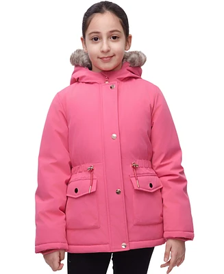 Rokka&Rolla Girls Sherpa Fleece Lined Parka Coat 4-18