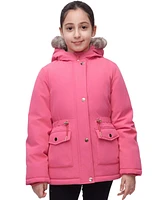 Rokka&Rolla Girls Sherpa Fleece Lined Parka Coat 4-18