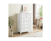 Casainc Freestanding Kitchen Cabinet Storage with 6 Drawers