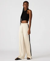Steve Madden Women's Moxie Side-Striped Pants