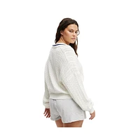 Cotton On Women's Coco Long Sleeve Polo