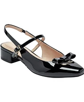 Bandolino Women's Adana Bow Block Heel Slingback Pumps