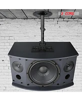 5 Core Speaker Wall Mounts 2 Pack • Rotatable Angle • Universal Large Bookshelf Mounting Bracket Wst 01 Pair
