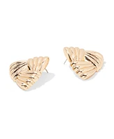 brook & york Gold Plated Serena Stud Earrings