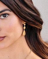 brook & york Gold Plated Elliot Earrings