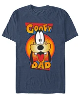 Fifth Sun Men's Goofy dad Mickey Short Sleeve T-Shirt