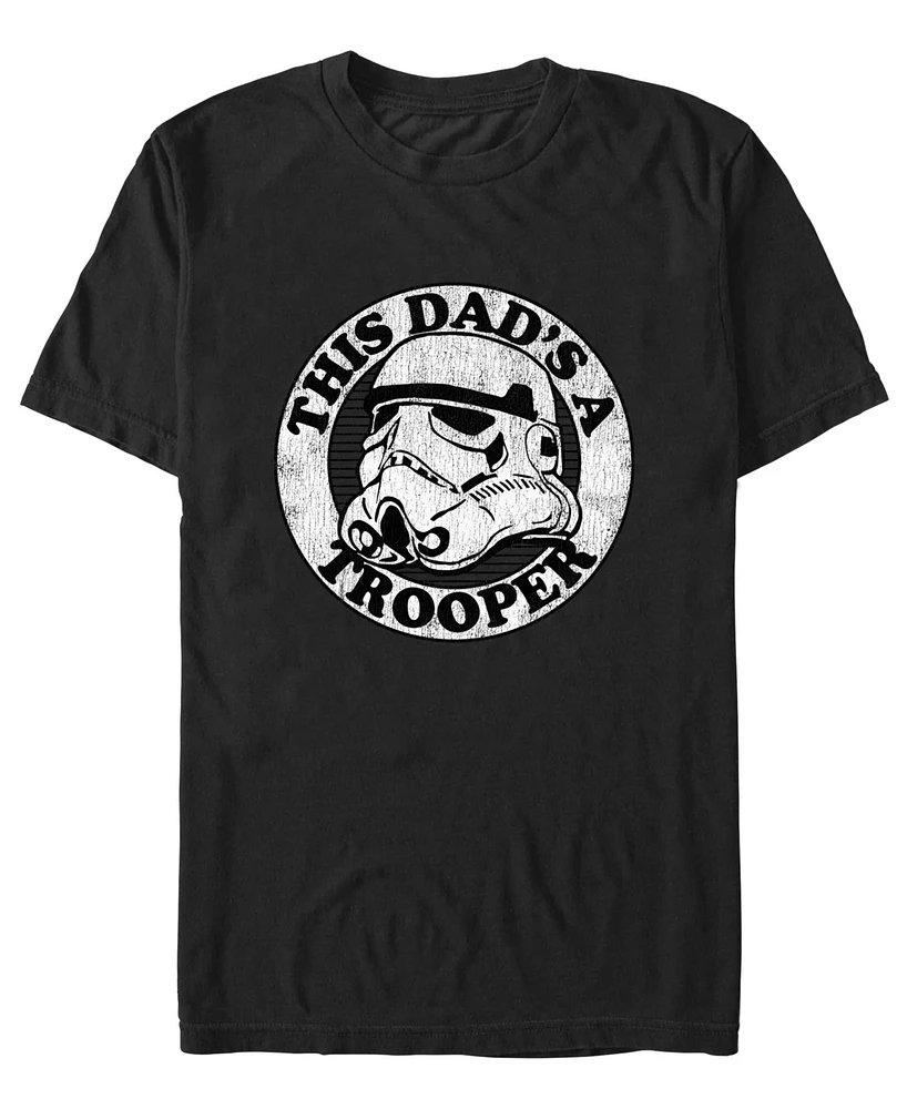 Fifth Sun Men's Super Trooper Dad Short Sleeve T-Shirt