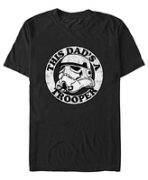 Fifth Sun Men's Super Trooper Dad Short Sleeve T-Shirt