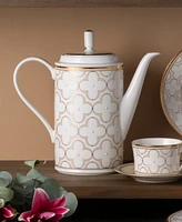 Noritake Trefolio Gold Coffee Server, 52 Oz.