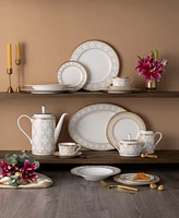 Noritake Trefolio Gold Dinnerware Collection Oval Platter