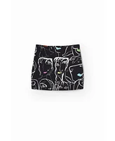 Desigual Women's Slim-fit mini skirt