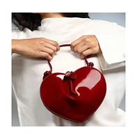 Women's The Coeur Hand Bag - Cherry Red
