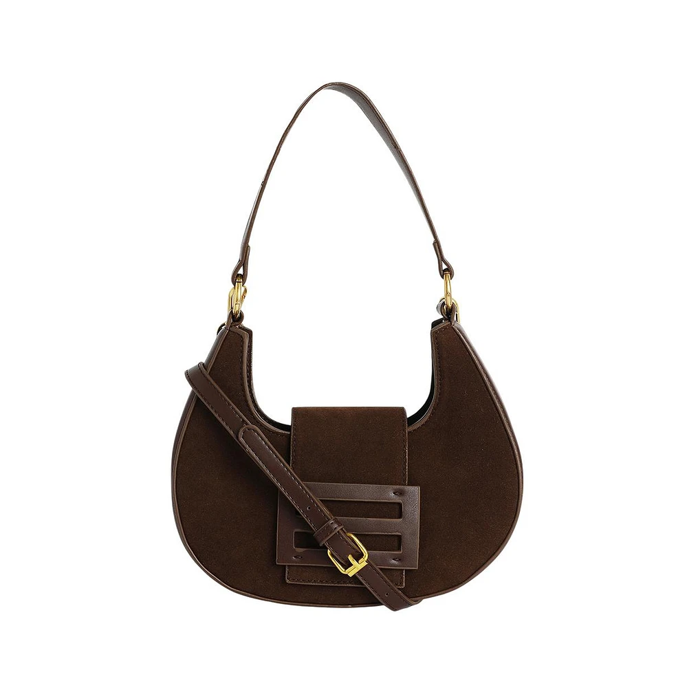 Women's The Arcove Shoulder Bag - Coffee Brown