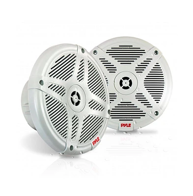Pyle 5.25” 2-Way Ceiling/Wall Mount Speaker – 300W, 70V Audio, Dome Tweeter, Flush In-Wall/In-Ceiling Design for Home Sound (PDIC53T), W