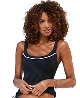 Lascana Women's Two-Tone Underwire Tankini Swimsuit Top