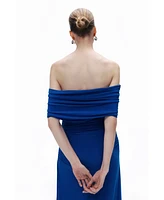Nocturne Women's Draped Maxi Dress