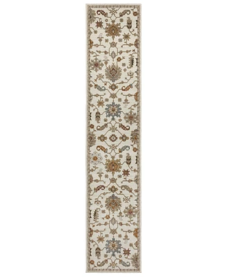 Oriental Weavers Andorra 2419B 2'6"x12' Runner Area Rug