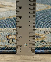 Oriental Weavers Andorra 2430A 2'3"x8' Runner Area Rug