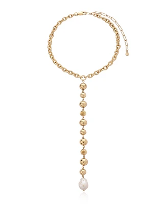 Ettika Deep Drop Lariat Necklace