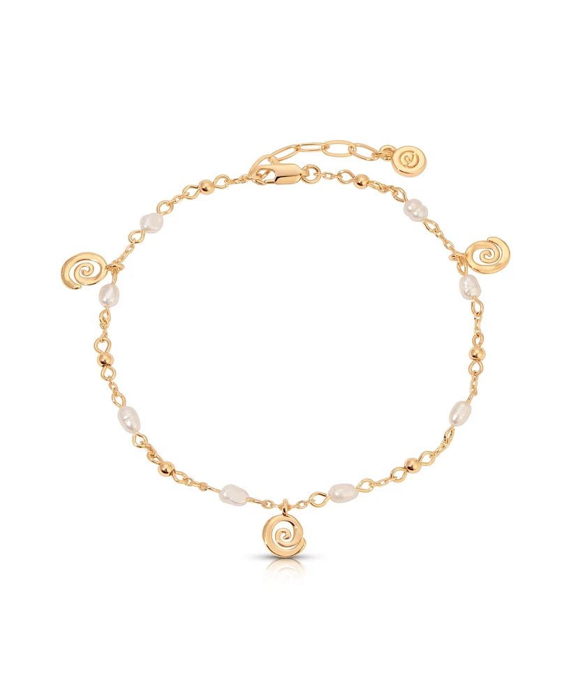 Ettika Aura Swirl Anklet