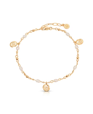 Ettika Aura Swirl Anklet