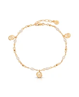 Ettika Aura Swirl Anklet