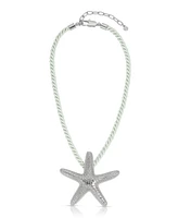 Ettika Starfish Statement Pendant Necklace