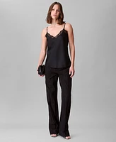 Calvin Klein Women's Lace-Trim V-Neck Camisole
