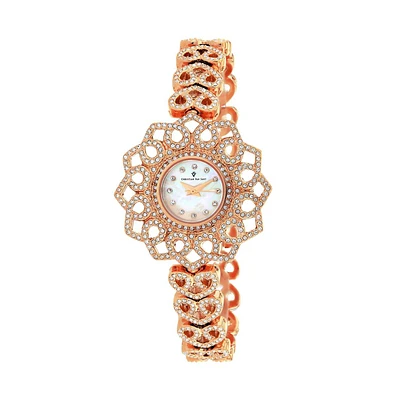 Christian Van Sant Women's Chantilly White Mop Dial Watch - CV4812