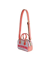 True Religion Tile Denim Mini Satchel