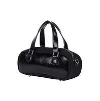 Haute Sauce Women's The Small Retro Bowling Bag - Onyx Black