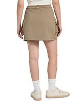 Guess Women's Carla Drawstring-Waist Cargo Mini Skirt