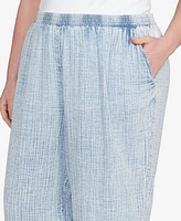 Ruby Rd. Plus Snow Washed Wide Leg Pants