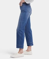 Nydj Women's Bailey Relaxed Straight Ankle Jeans