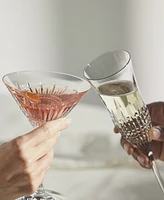 Waterford Lismore Diamond Martin Glasses, Set of 2