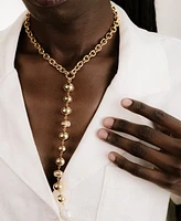 Ettika Deep Drop Lariat Necklace