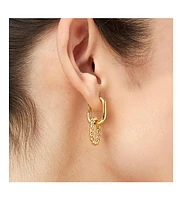 Ana Luisa - Double Hoop Earrings - Ash Double