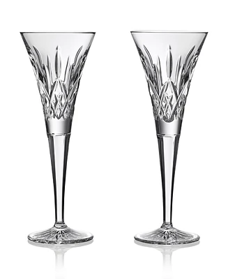 Waterford Lismore Toasting Flute, Set of 2