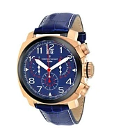 Christian Van Sant Mens Grand Python Blue Dial Watch Cv3au5