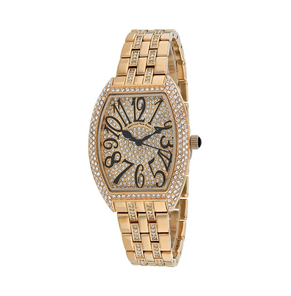 Christian Van Sant Women's Rose gold Dial Watch - CV0262